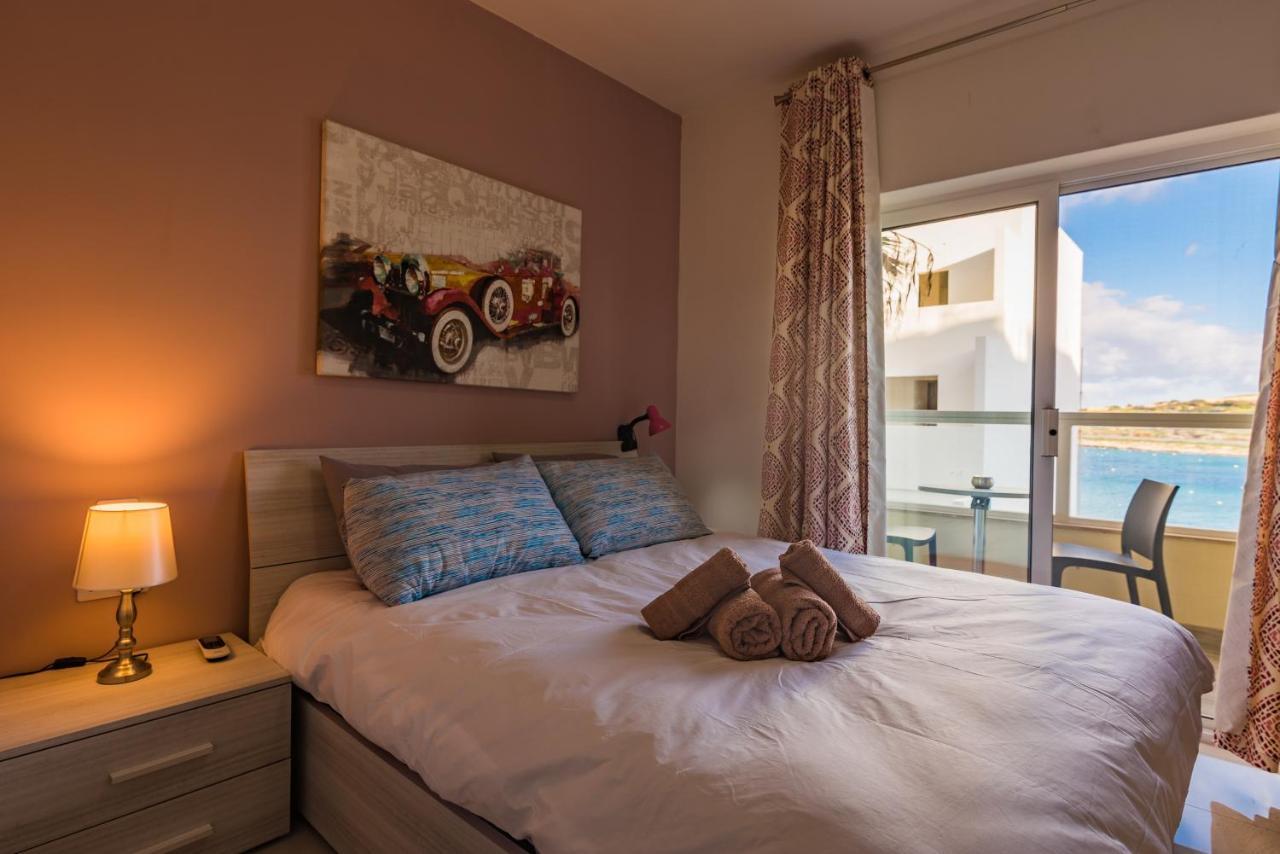 Sh6A- Qawra Prime Location 2 Bedroom Apartment San Pawl il-Baħar Kültér fotó